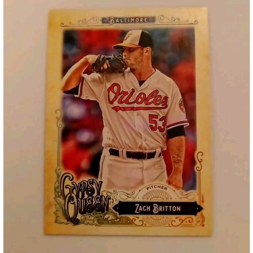 Zach Britton Gypsy Queen #173 Topps 2017